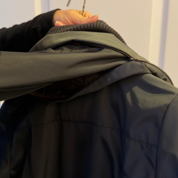 Postcard Ski Jacket Black Dual Layer Winter Luxe | Made in Italy /Size 2 - Picture 8 of 10